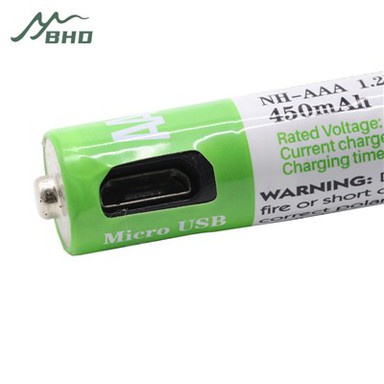 Usb Aaa baterijų įkroviklis